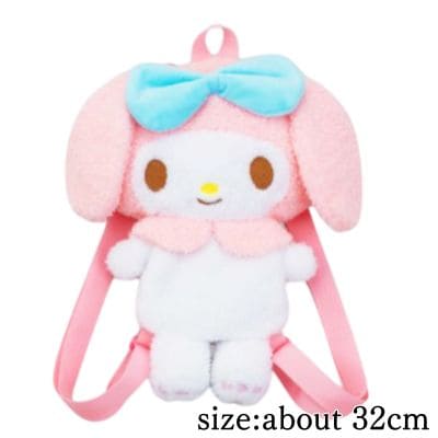[My Melody] My Melody♡Kuromi Plush Backpack 2
