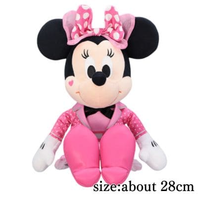 [Minnie]Mickey & Minnie #MY Oshi DAYS Jacket Photo Big Plush Toy