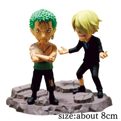 One Piece World Collectible Figure Log Stories - Roronoa Zoro & Sanji - "Nothing!!! There was nothing...!!!"