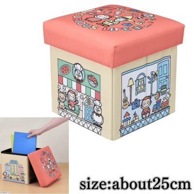 Curious George Platinum Zakka storage box chair