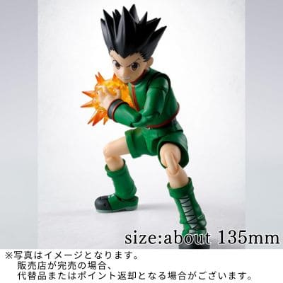 ◇AMASHII NATIONS S.H.Figuarts HUNTER×HUNTER Gon　*Direct delivery items and delivery date and time cannot be specified.
