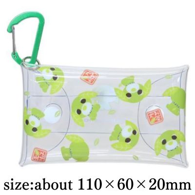 Ocha-inu Clear Multi-Case S (Green Tea Dog)