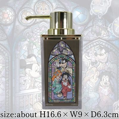 [Goofy, Max, and Roxanne] Mickey & Friends Stained Glass Horror Night Stained Glass Soap Dispenser