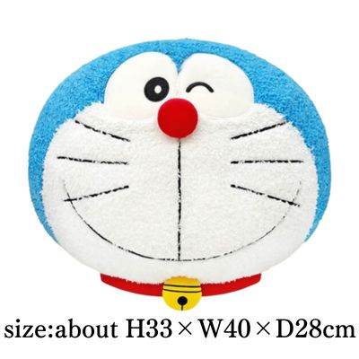 [Wink] Doraemon Fluffy Face Big Plush Toy