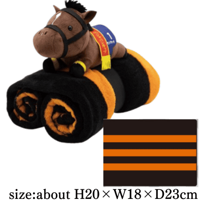 [Kitasan Black] Thoroughbred Collection Plush Blanket 3