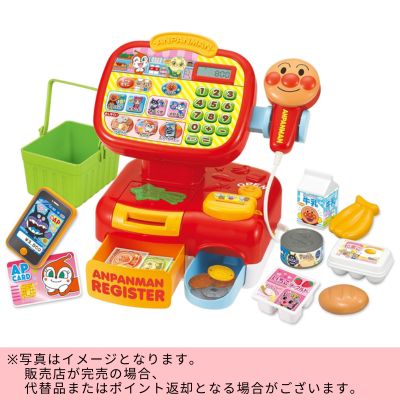 ◇Anpanman Sweets Easy! Self-service Anpanman Register *Direct delivery product, delivery date and time cannot be specified
