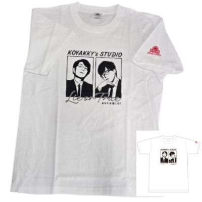 ☆Win a signed T-shirt!?☆[White: XL size] Koyacky Studio T-shirt