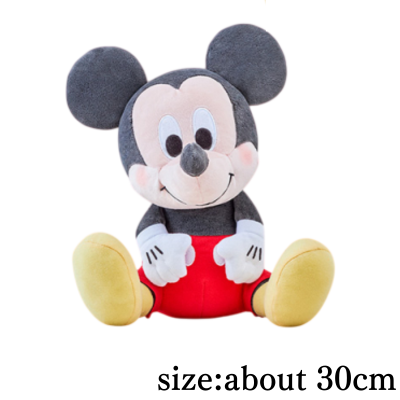 [Mickey] Mickey & Friends Kotette Pettan Big Plush Toys - Mickey Mouse, Minnie Mouse, and Pluto