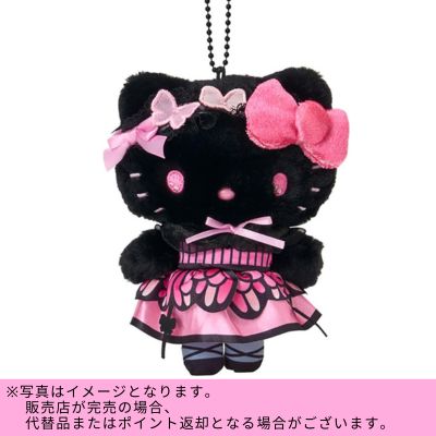 ◇★Autumn Fair★ [Hello Kitty Black] Sanrio Mascot Holder (Butterfly) *Direct delivery, delivery date and time cannot be specified