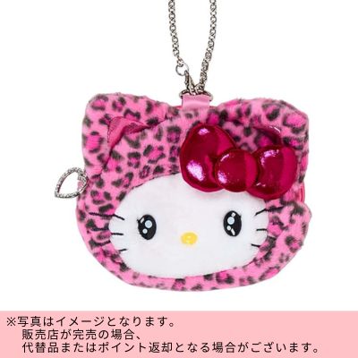 ◇★Winter Fair★ [Hello Kitty Pink] Sanrio Gal Cat Face-Shaped Pouch *Direct delivery, delivery date and time cannot be specified.