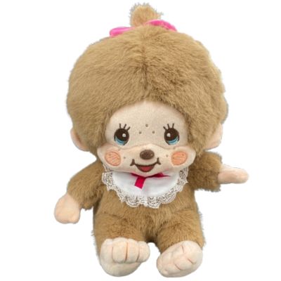 [Monchhichi-chan] Monchhichi 大型毛絨玩具（拿鐵棕色）