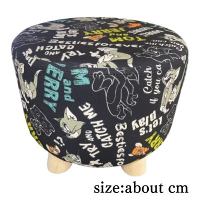 [Black] Tom and Jerry Shoe Stool