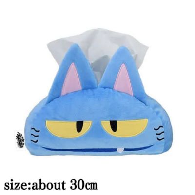 [Get by charging] [A: Mouth closed] Ano-chan's Den Den Den ♪ Premium tissue box cover "Sasaki the cat"