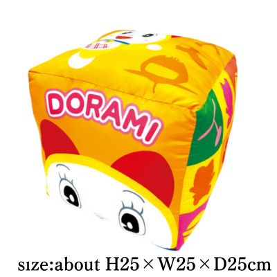 [Dorami] Doraemon Icon Pattern Dice Cushion