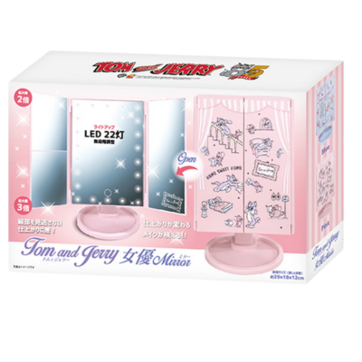 [Pink] Tom and Jerry Actress Mirror