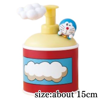 [Get it with a charge] [Normal] Doraemon Cloud-Shaped Gas-Style Hand Soap Bottle (Box damaged)