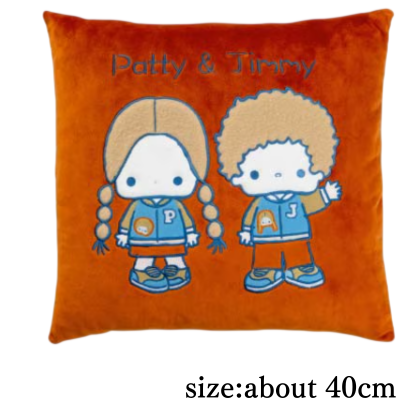 [Patty & Jimmy] Sanrio Characters Grayish Hangout Mocotto Cushion 2
