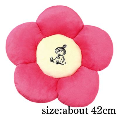 [Little My] Moomin Flower Cushion