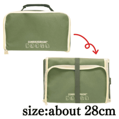 [Get with Charge] [Green] Sumikkogurashi Foldable Thermal Bag