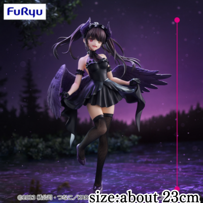 [Get by charging] [Kurumi Tokisaki] Date A Live V BiCute Dark Figure -Kurumi Tokisaki- *Box damaged