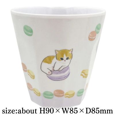[Macaron] mofusand melamine cup