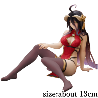 [Get it with a charge] Overlord Desktop Cute Figure Albedo ~Chinese Dress ver.~ Renewal *Box damaged