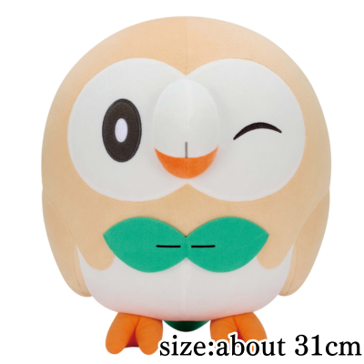[Get by charging] Pokémon Super Soft Plush Toy - Rowlet