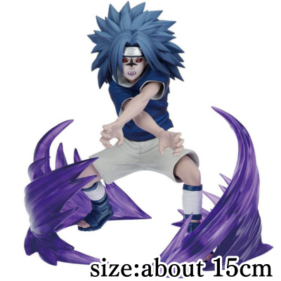 [Get by charging] [B: Uchiha Sasuke] -NARUTO 72 series- 26 & 27 VIBRATION STARS-UZUMAKI NARUTO & UCHIHA SASUKE- *Box damaged