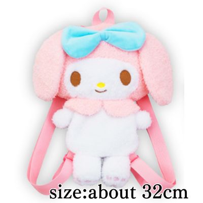 [Get by charging] [My Melody] My Melody Kuromi Plush Backpack 2