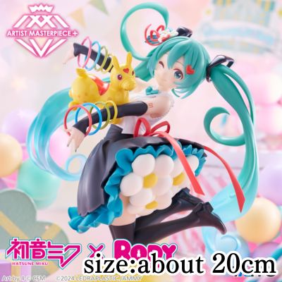 Hatsune Miku x Rody AMP+ Figure ~39/Thank You ver.~ *Box damaged