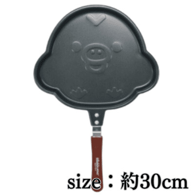 [Get by charging] [Kiiroitori] Rilakkuma NEW BASIC RILAKKUMA Face-shaped Frying Pan