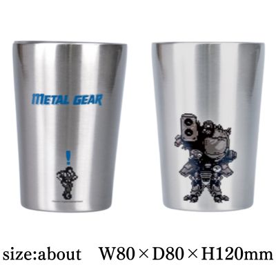 [Get by charging] [METAL GEAR] METAL GEAR SOLID ALERT Stainless Steel Tumbler