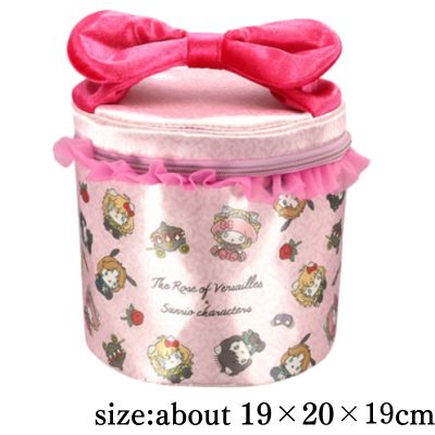 [Pink] Theatrical Anime "The Rose of Versailles" x Sanrio Characters Vanity Pouch