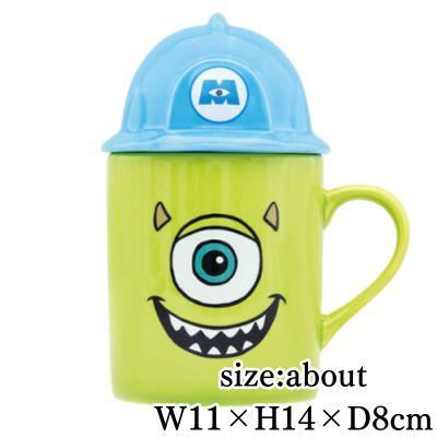 [Mike] Monsters, Inc. Helmet Face Mug with Lid