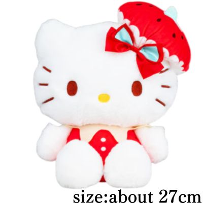 [Hello Kitty] Sanrio Characters Strawberry Milk Melt Doll BIG Type 1