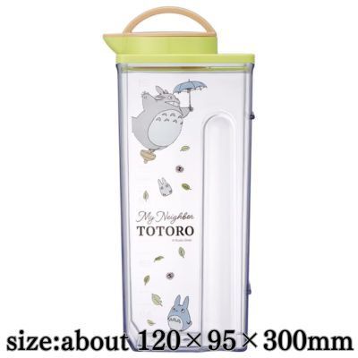 Studio Ghibli My Neighbor Totoro Heat-Resistant Water Pitcher, 2.2L (Can be used horizontally or vertically)
