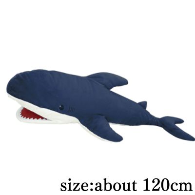 [Navy] Super Big Shark Plush Toy 120cm vol.7