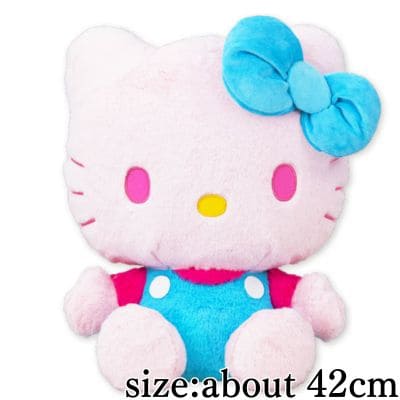 Sanrio Hello Kitty Pink and Light Blue Doll GJ