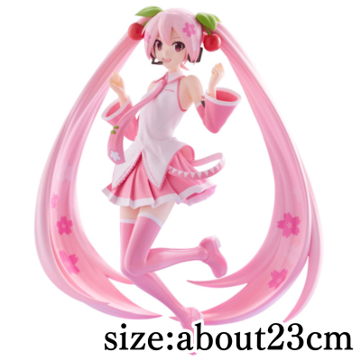Sakura Miku BANPRESTO EVOLVE Sakura Miku Figure *Target item, box damaged
