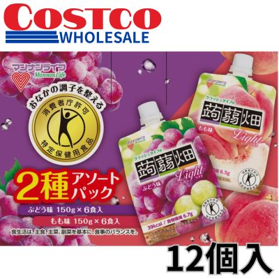 Crushed Konnyaku Batake Light Pouch Assortment (12 pouches) [Best Before: 2026/10/16]