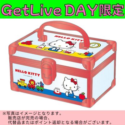 ◇★GetLiveDay Exclusive★【Hello Kitty】Sanrio Characters Vanity Case *Direct shipping item, delivery date and time cannot be specified