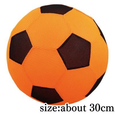 [Orange] POMPOMPLUSH Soccer Ball 30cm