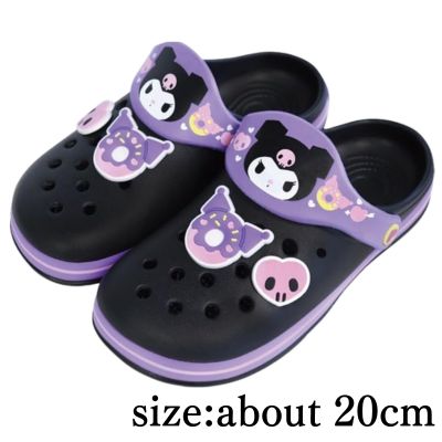 Kuromi (Black) Sanrio Kids EVA Sandals 20cm