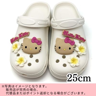 ◇★Limited to the beginning of the month★【25cm】Sanrio Characters Sun-tanned Hello Kitty EVA Sandals *Direct shipping item, delivery date and time cannot be specified