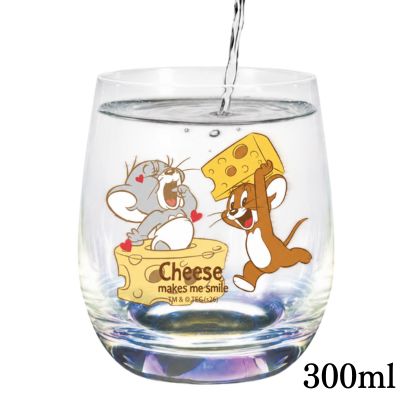 [Jerry & Taffy] Tom and Jerry Trick Glass