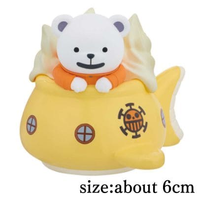 [C: Bepo] One Piece Paldolce Collection: Chopper, Bepo & Pirate Ship