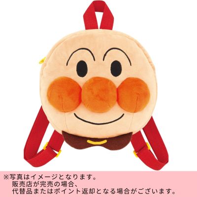 ◇SEGA FAVE Anpanman Soft Face Backpack *Direct shipment; delivery date/time cannot be specified.