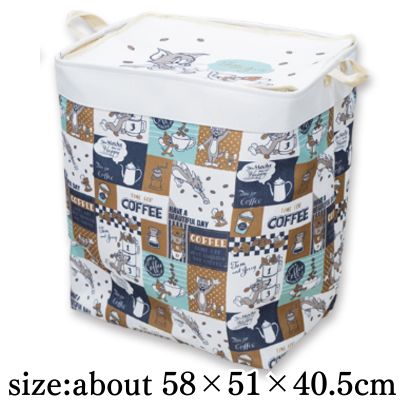 [Coffee] Tom and Jerry Laundry Bag with Lid