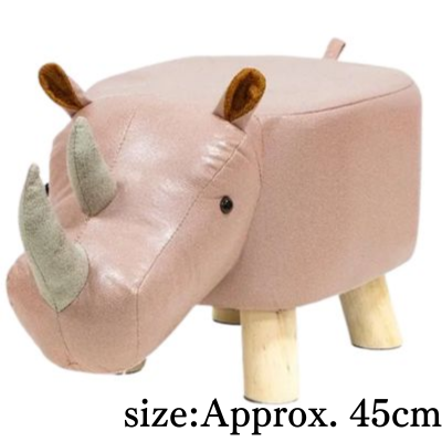 【Get with Recharge】[Rhino] Animal Stool 6※Target Item・Box Damage