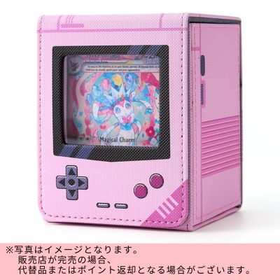 ◇【Pink】Game Console-Style Card Case (Holds 100 Cards)   ※Direct shipment item・Delivery date and time cannot be specified